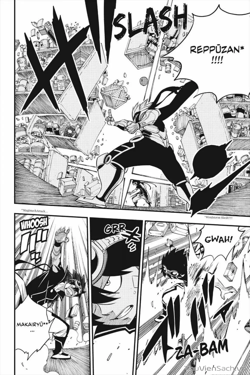 Truyện Tranh Hội Pháp Sư Và Thánh Thạch Rave trang 4