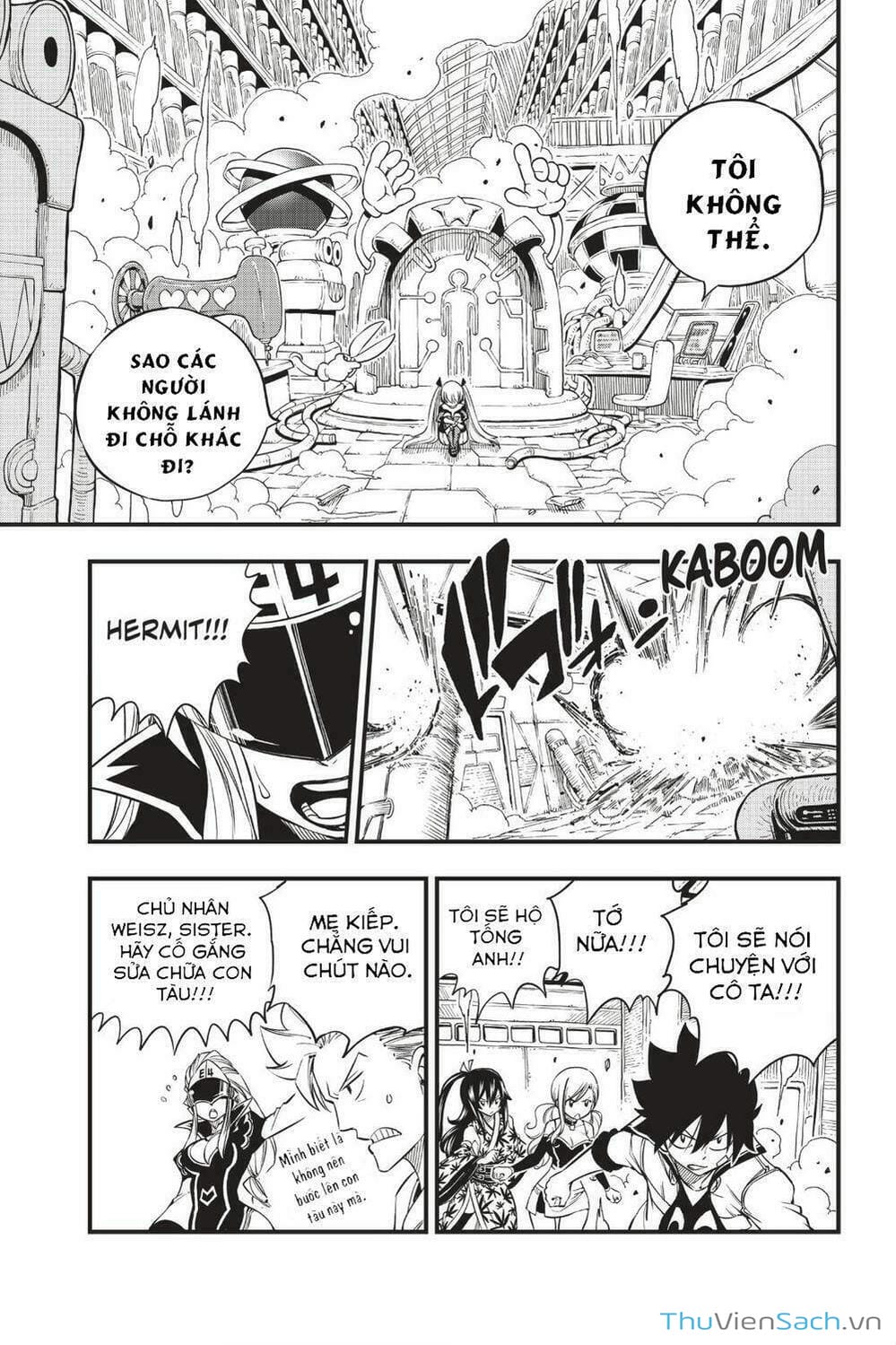 Truyện Tranh Hội Pháp Sư Và Thánh Thạch Rave trang 4