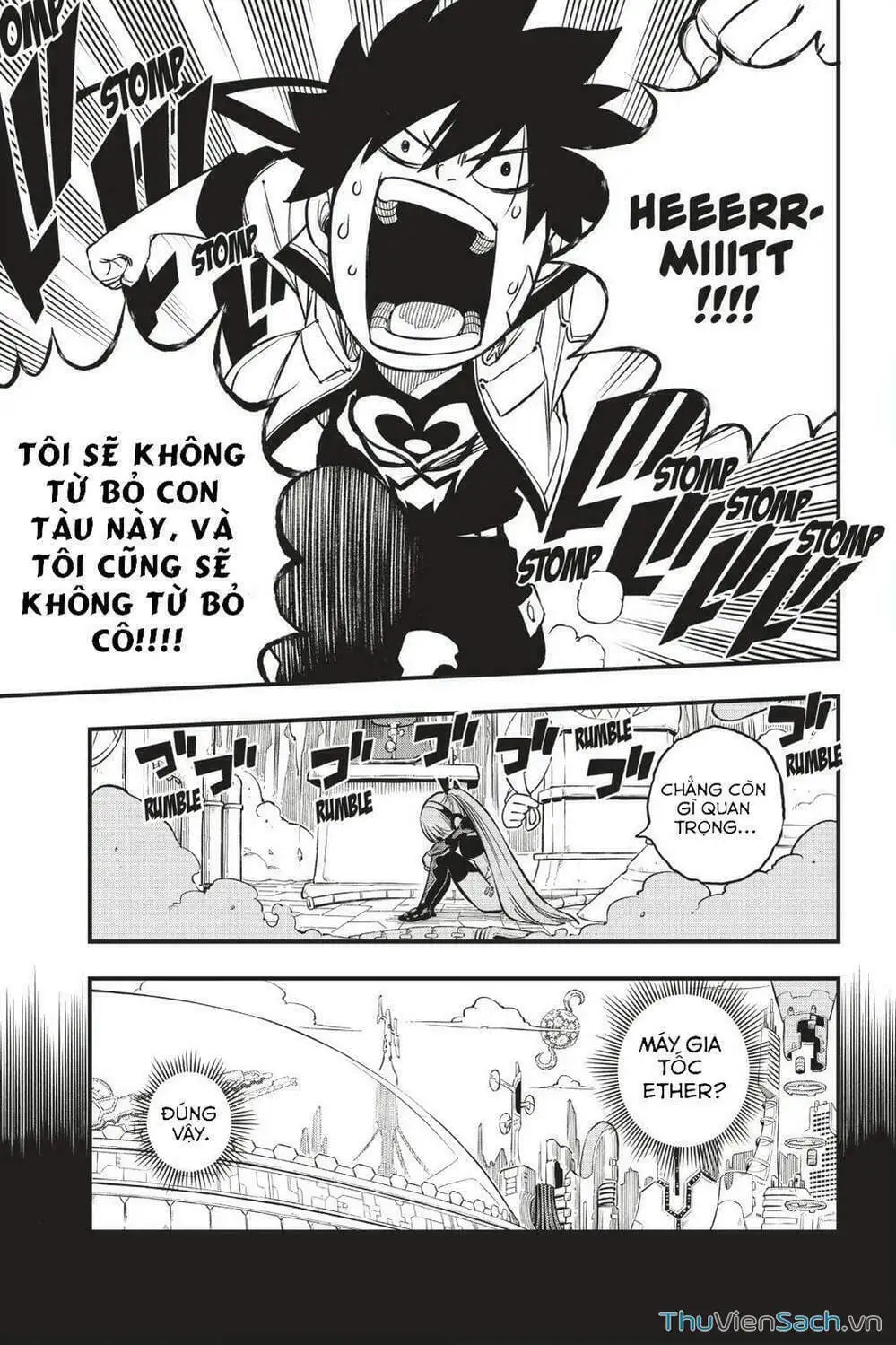 Truyện Tranh Hội Pháp Sư Và Thánh Thạch Rave trang 4