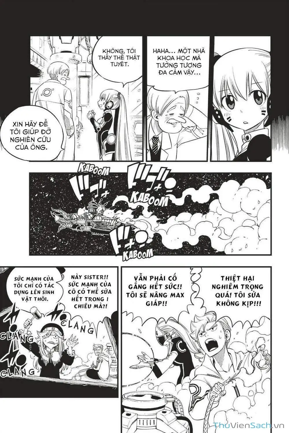 Truyện Tranh Hội Pháp Sư Và Thánh Thạch Rave trang 4