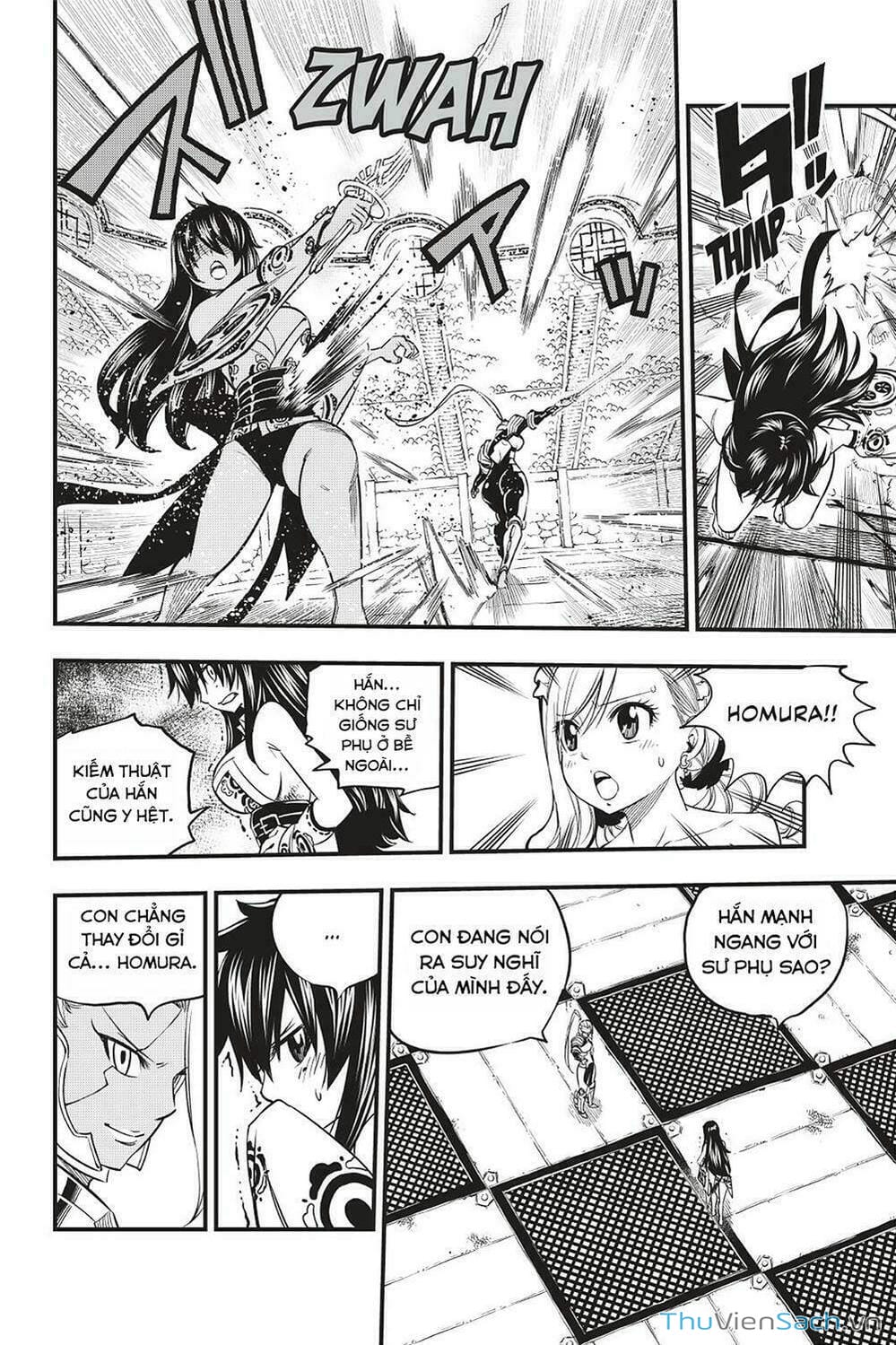 Truyện Tranh Hội Pháp Sư Và Thánh Thạch Rave trang 4