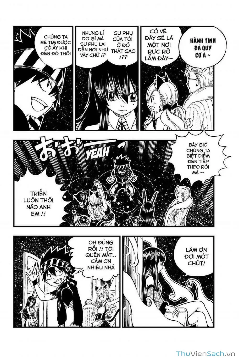 Truyện Tranh Hội Pháp Sư Và Thánh Thạch Rave trang 4
