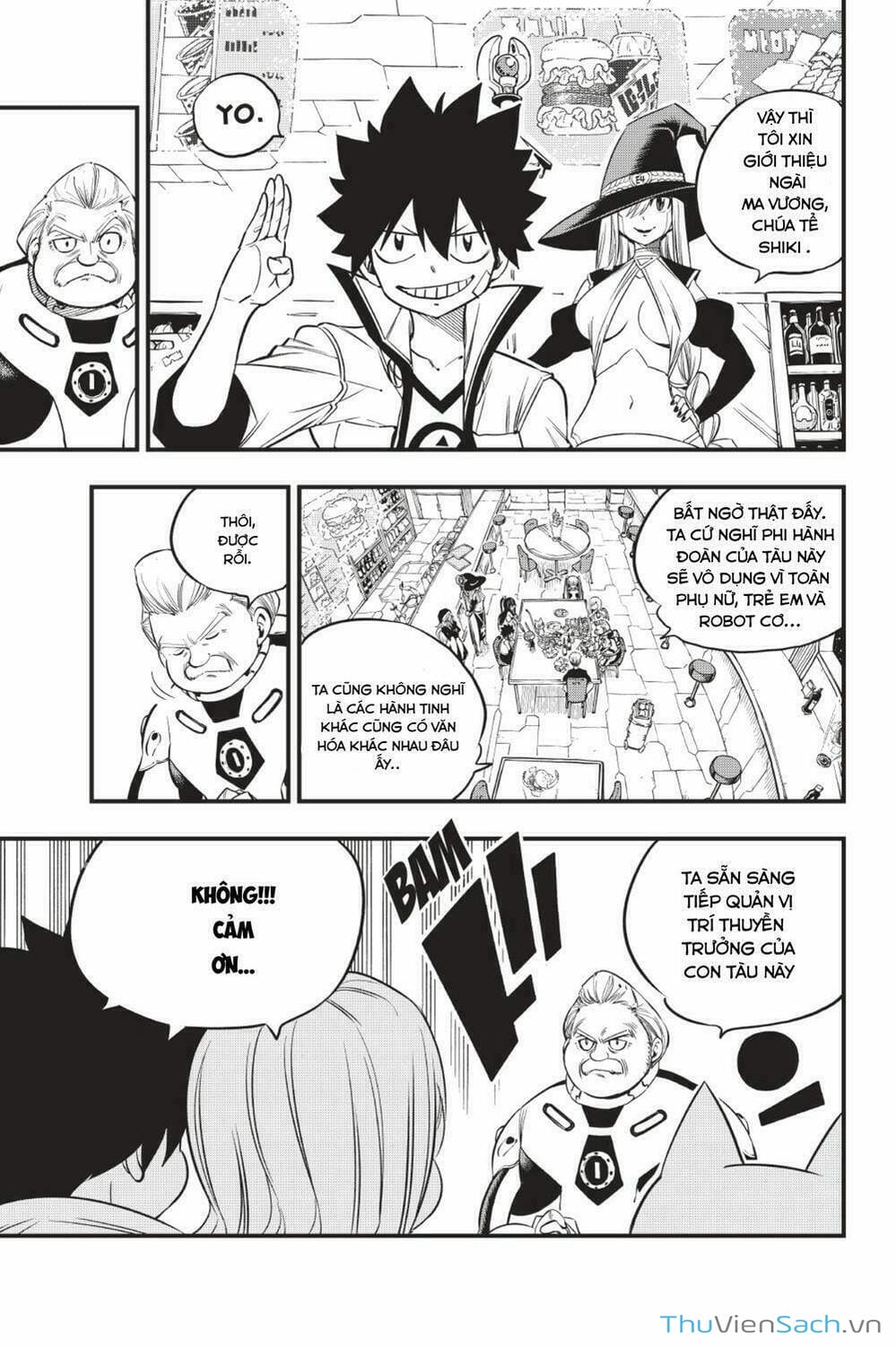 Truyện Tranh Hội Pháp Sư Và Thánh Thạch Rave trang 4