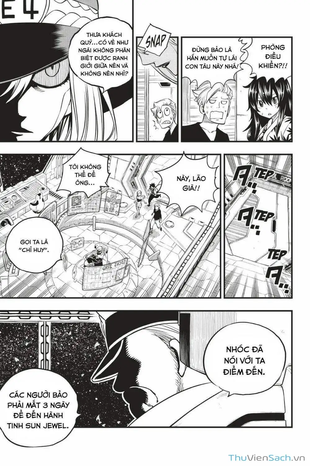 Truyện Tranh Hội Pháp Sư Và Thánh Thạch Rave trang 4