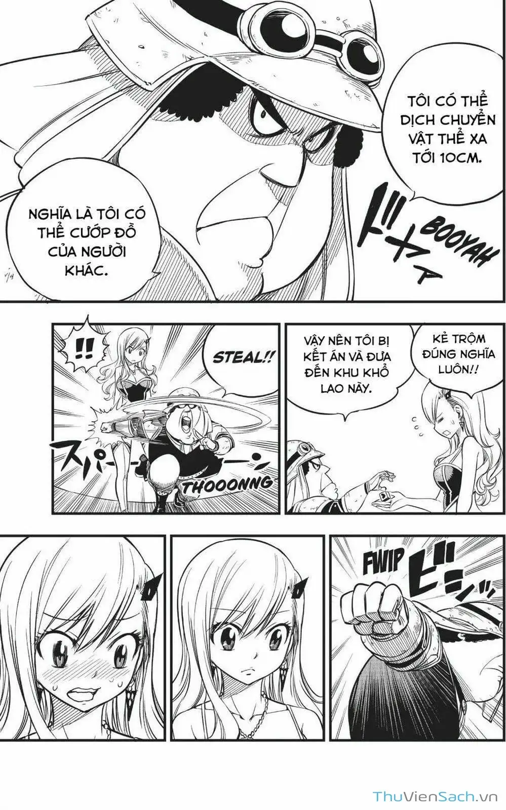 Truyện Tranh Hội Pháp Sư Và Thánh Thạch Rave trang 4