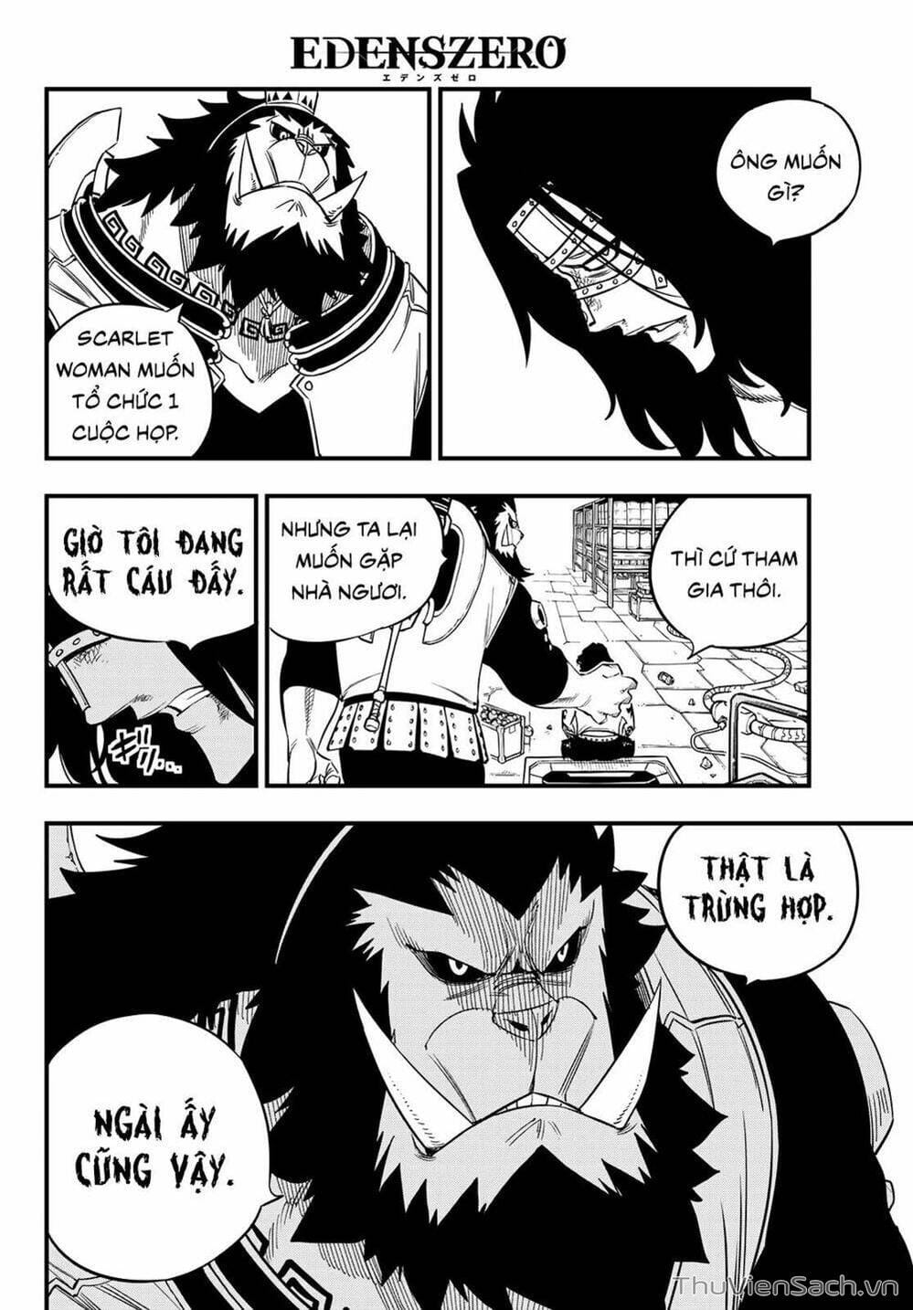 Truyện Tranh Hội Pháp Sư Và Thánh Thạch Rave trang 4