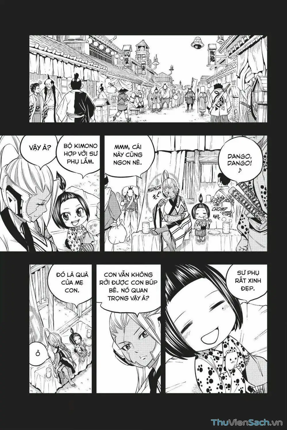 Truyện Tranh Hội Pháp Sư Và Thánh Thạch Rave trang 4