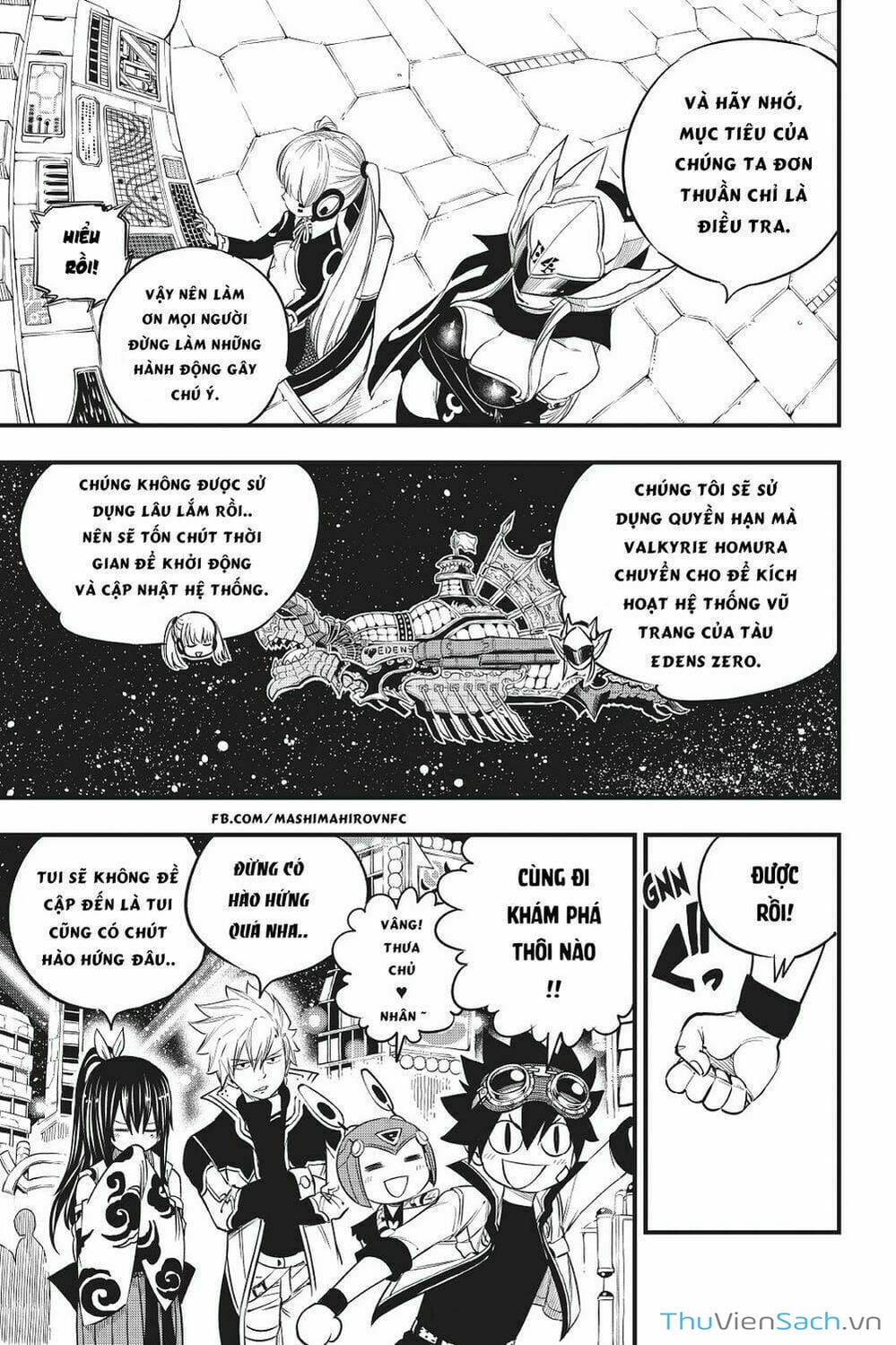 Truyện Tranh Hội Pháp Sư Và Thánh Thạch Rave trang 4