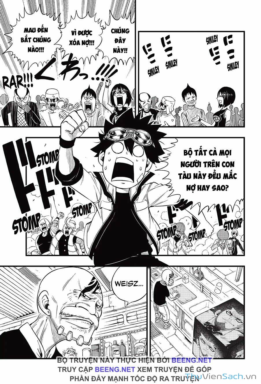 Truyện Tranh Hội Pháp Sư Và Thánh Thạch Rave trang 4