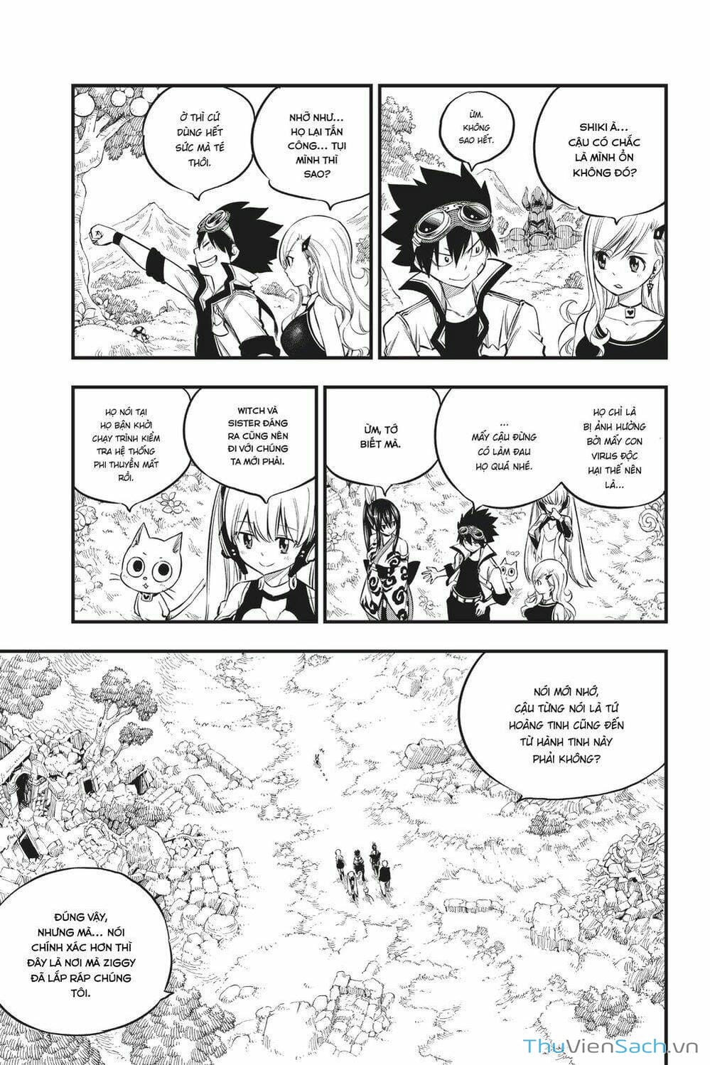 Truyện Tranh Hội Pháp Sư Và Thánh Thạch Rave trang 4