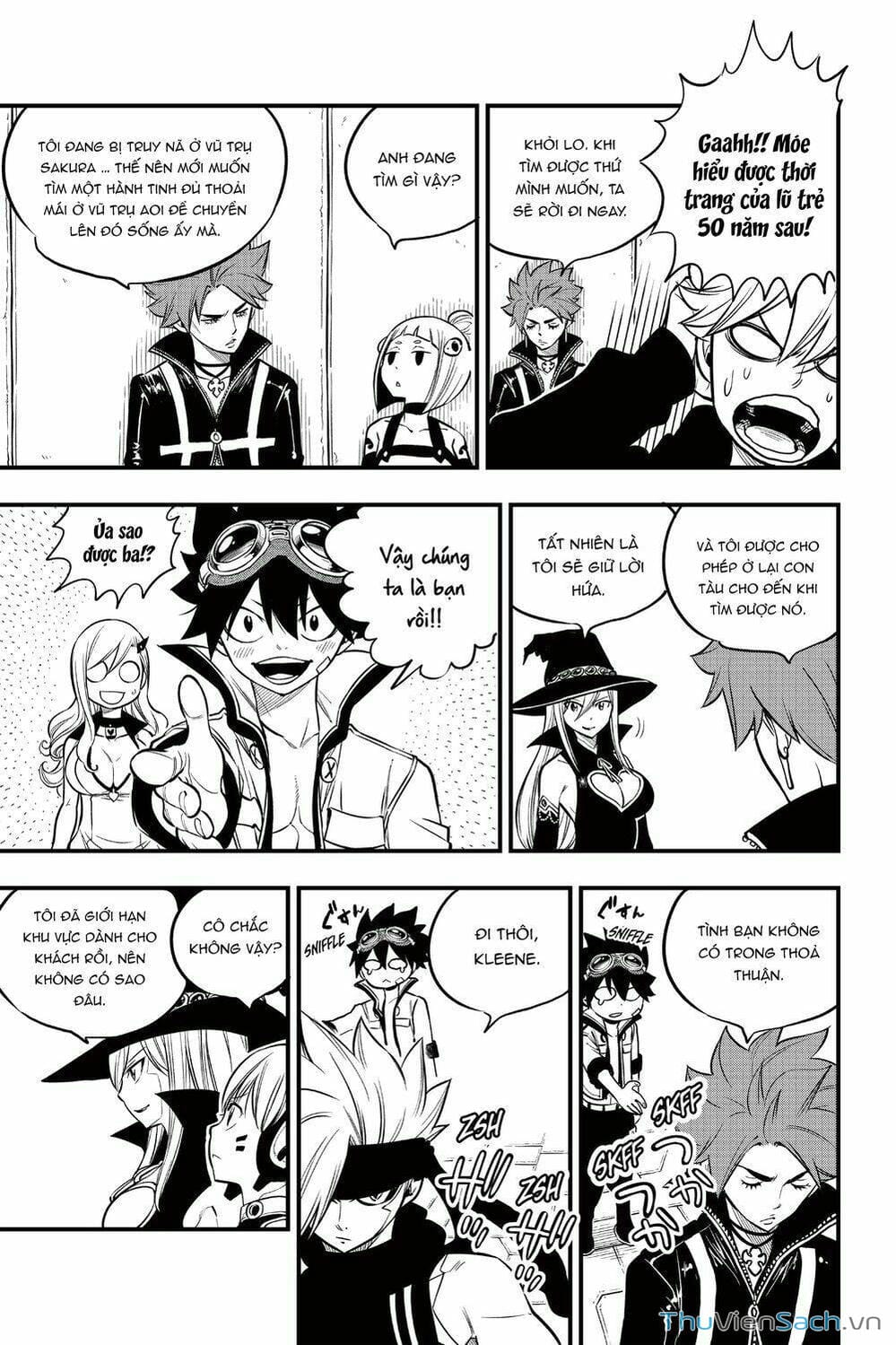 Truyện Tranh Hội Pháp Sư Và Thánh Thạch Rave trang 4