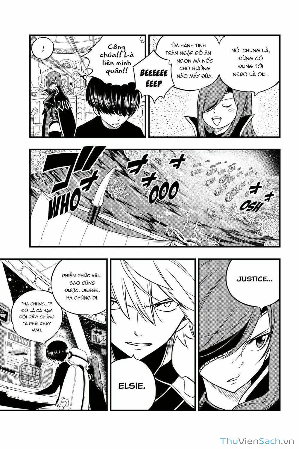 Truyện Tranh Hội Pháp Sư Và Thánh Thạch Rave trang 4