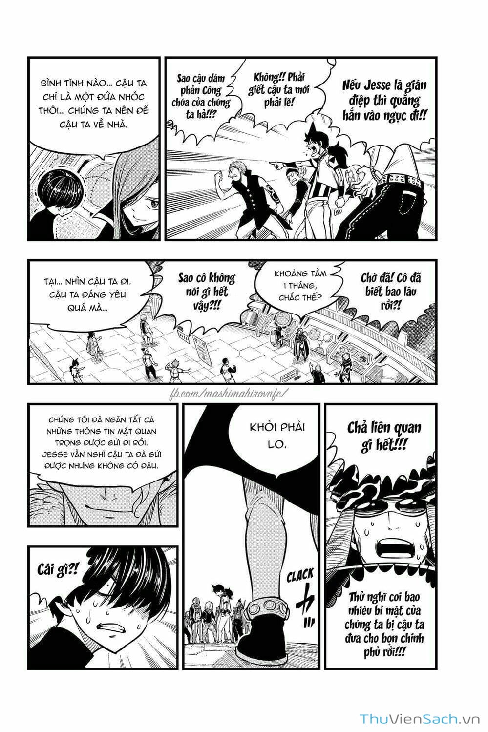 Truyện Tranh Hội Pháp Sư Và Thánh Thạch Rave trang 4