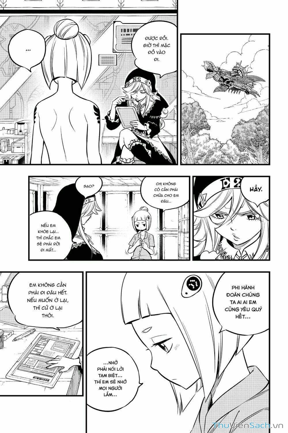 Truyện Tranh Hội Pháp Sư Và Thánh Thạch Rave trang 4