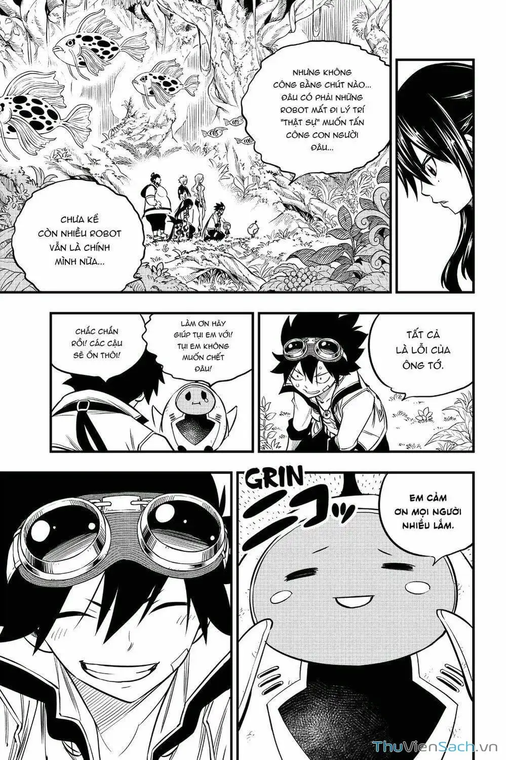 Truyện Tranh Hội Pháp Sư Và Thánh Thạch Rave trang 4