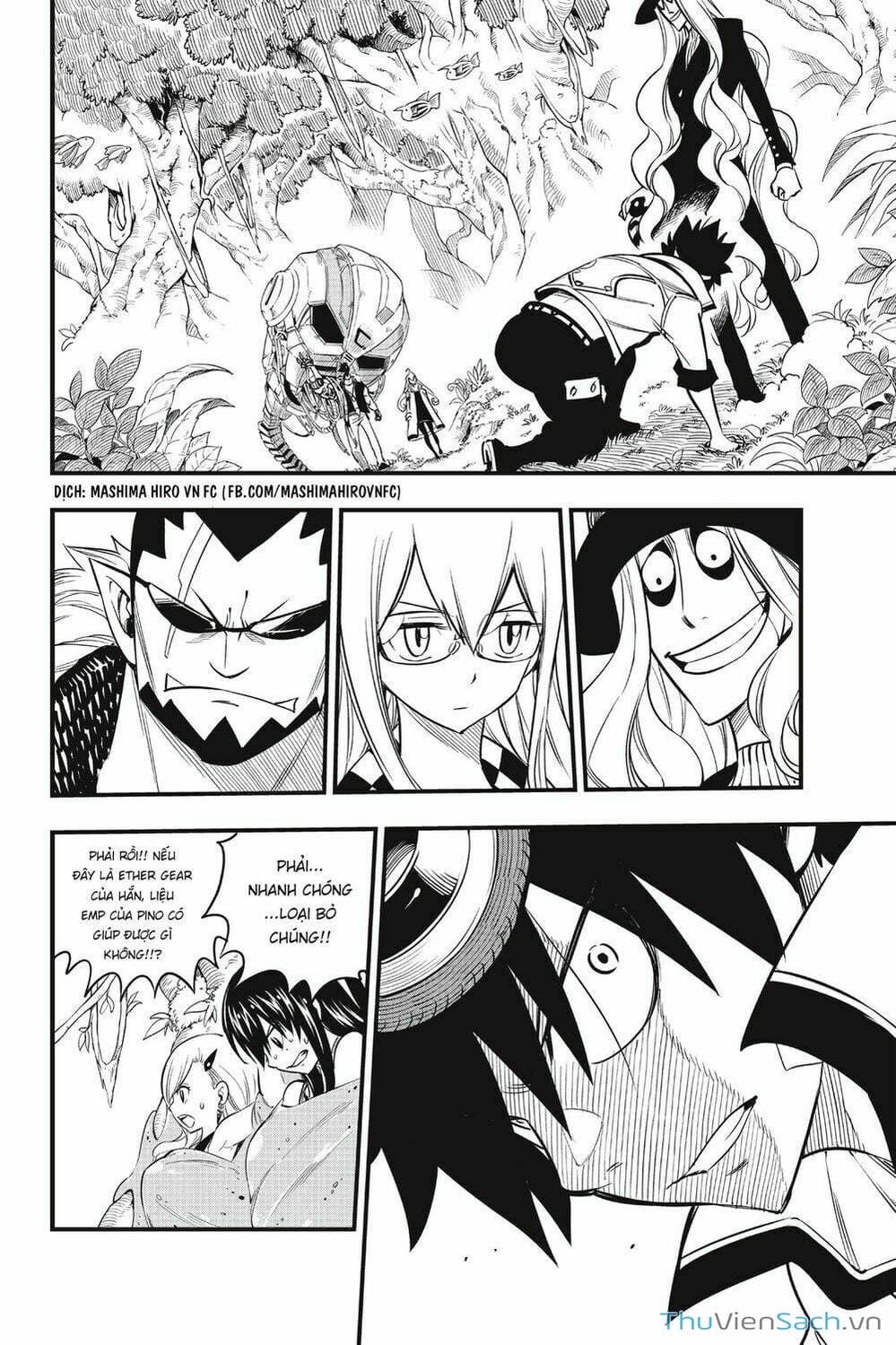 Truyện Tranh Hội Pháp Sư Và Thánh Thạch Rave trang 4