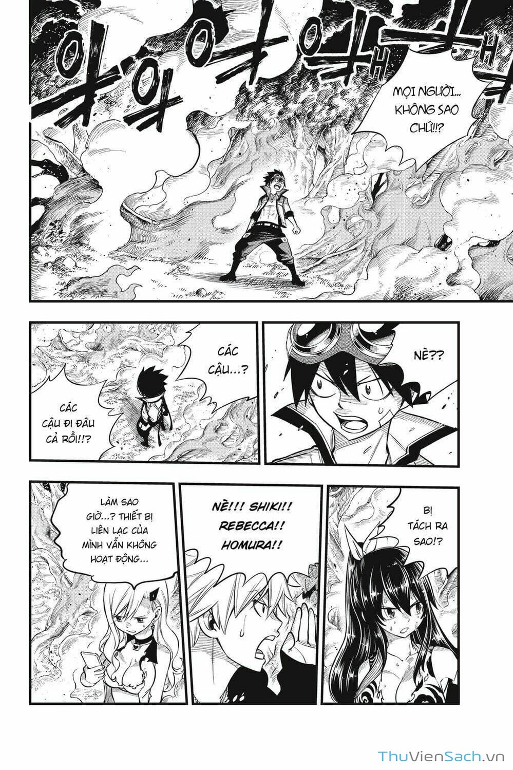 Truyện Tranh Hội Pháp Sư Và Thánh Thạch Rave trang 4