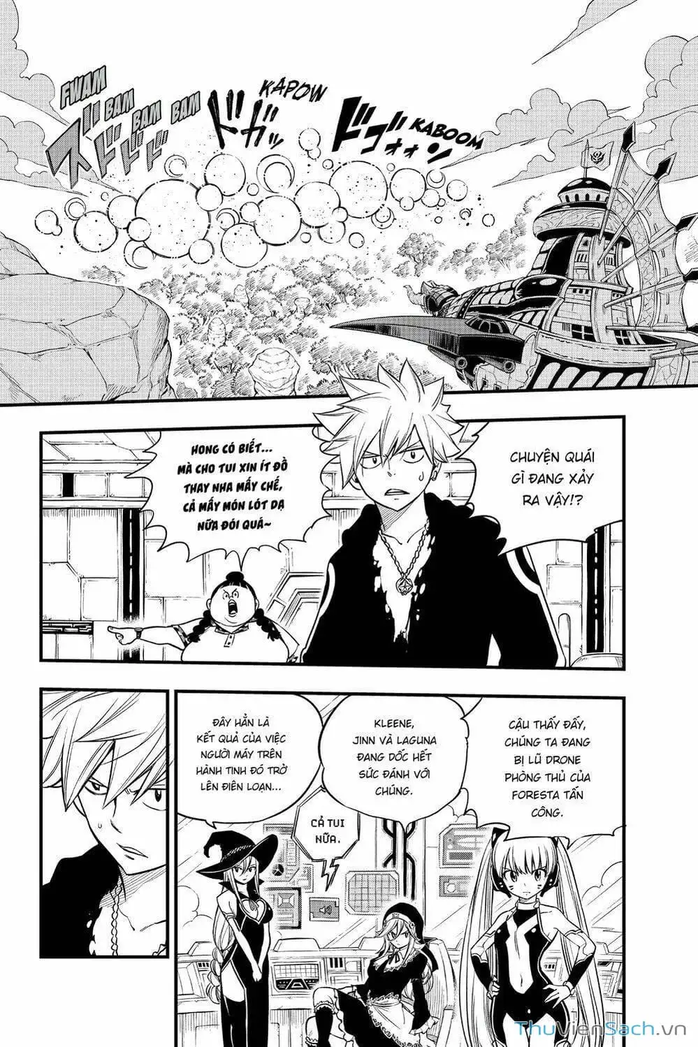 Truyện Tranh Hội Pháp Sư Và Thánh Thạch Rave trang 4