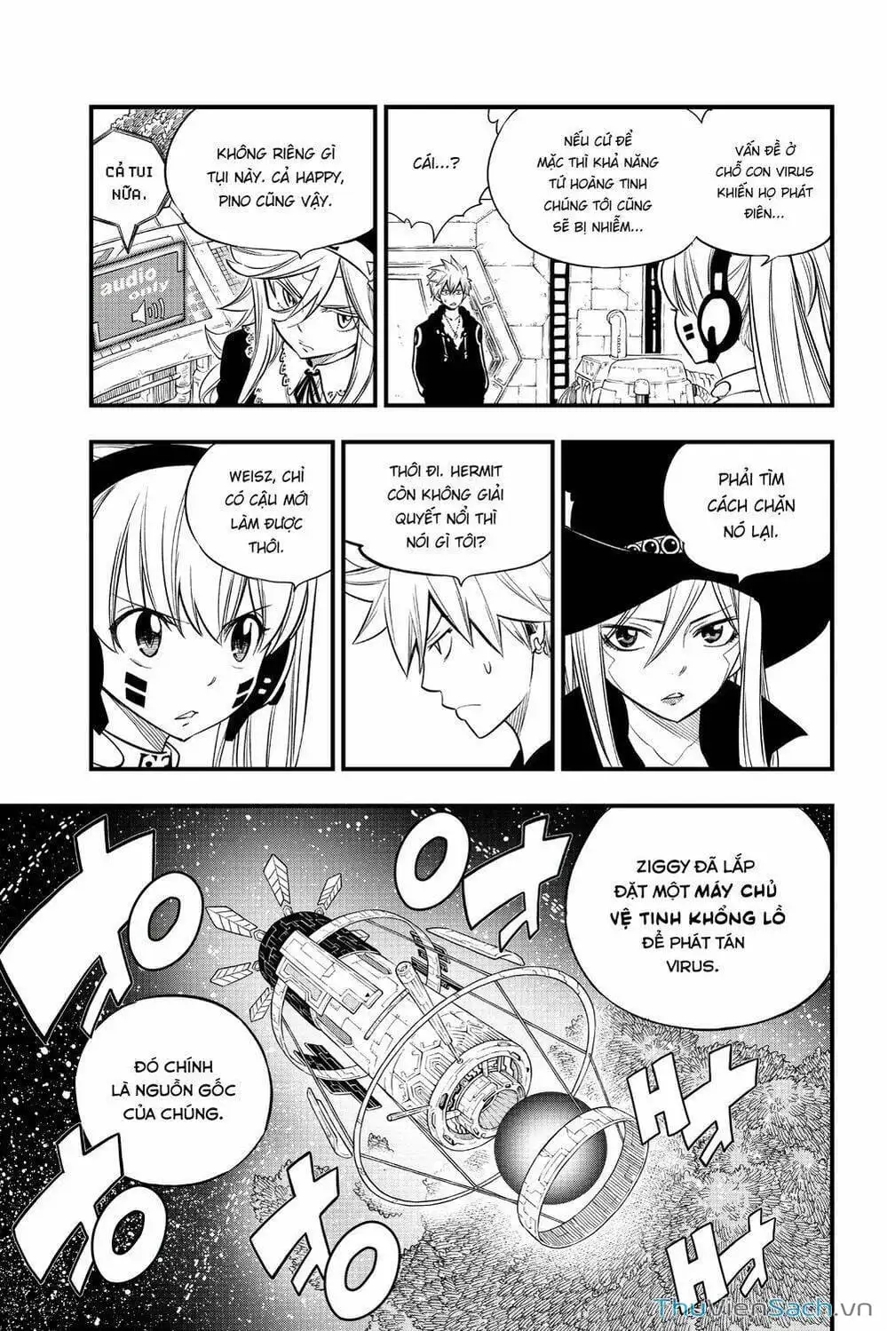 Truyện Tranh Hội Pháp Sư Và Thánh Thạch Rave trang 4