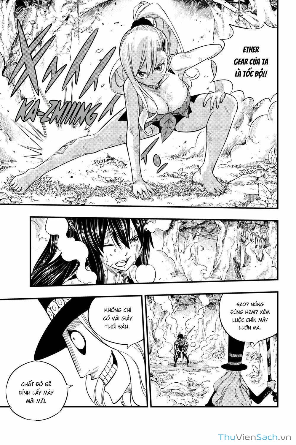 Truyện Tranh Hội Pháp Sư Và Thánh Thạch Rave trang 4