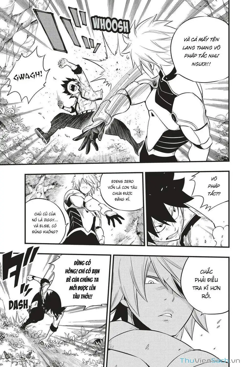 Truyện Tranh Hội Pháp Sư Và Thánh Thạch Rave trang 4