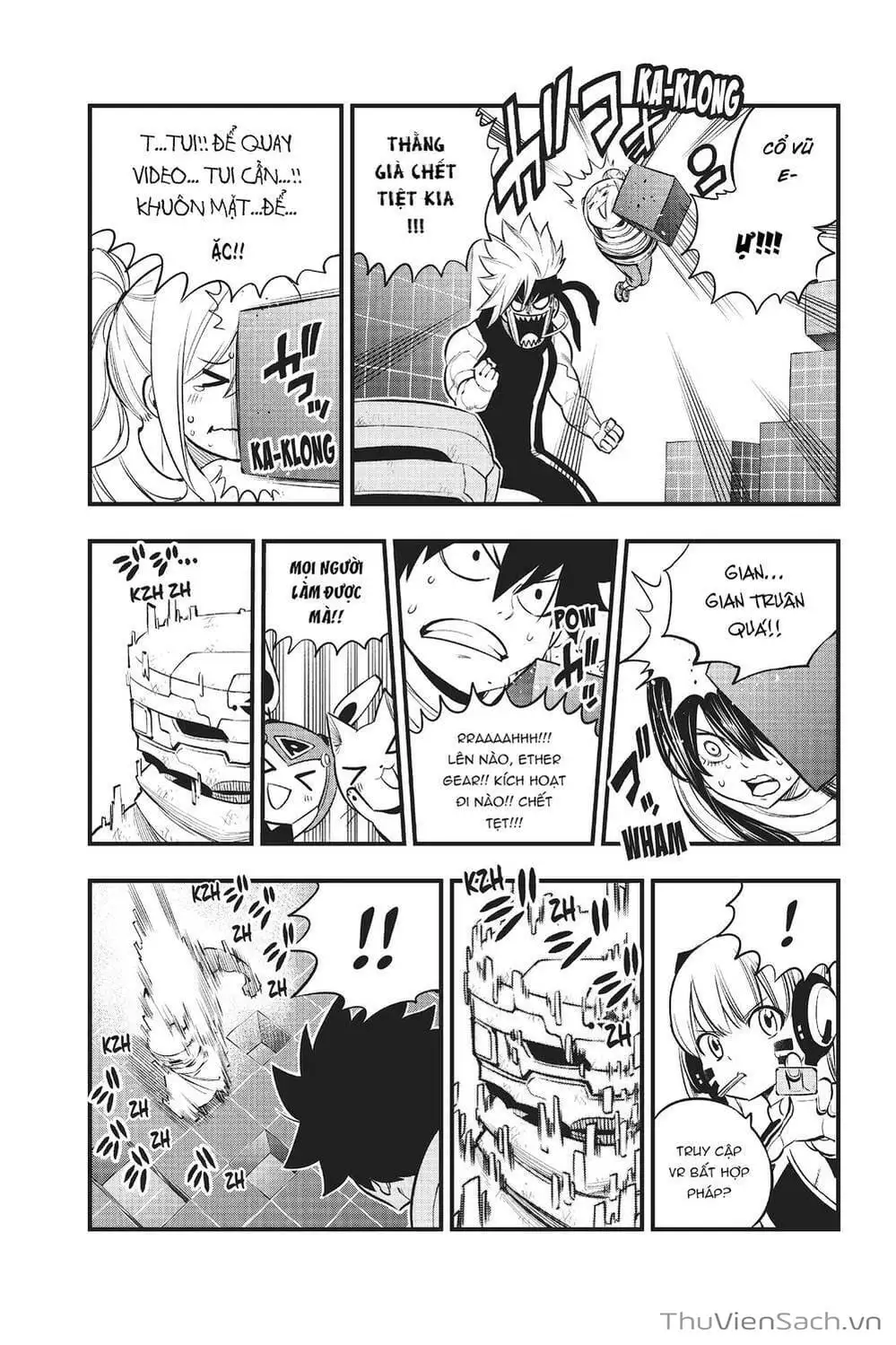 Truyện Tranh Hội Pháp Sư Và Thánh Thạch Rave trang 4