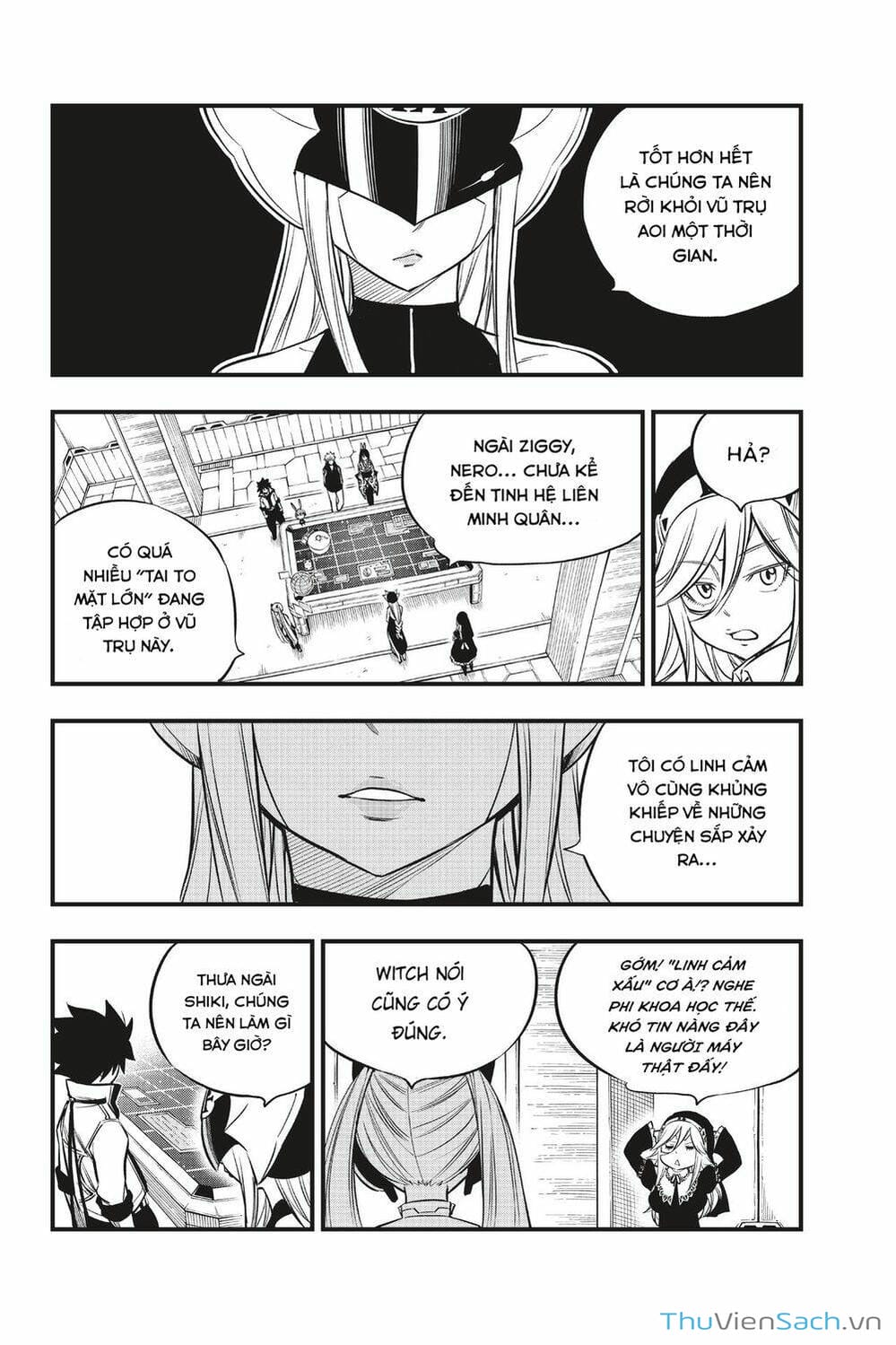 Truyện Tranh Hội Pháp Sư Và Thánh Thạch Rave trang 4