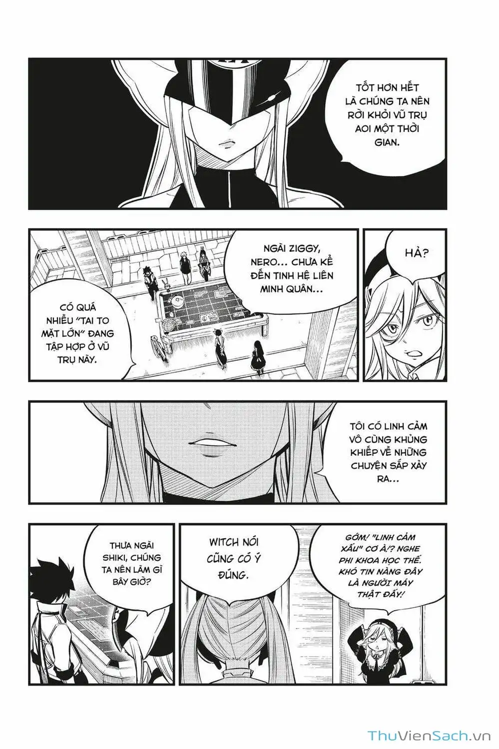 Truyện Tranh Hội Pháp Sư Và Thánh Thạch Rave trang 4