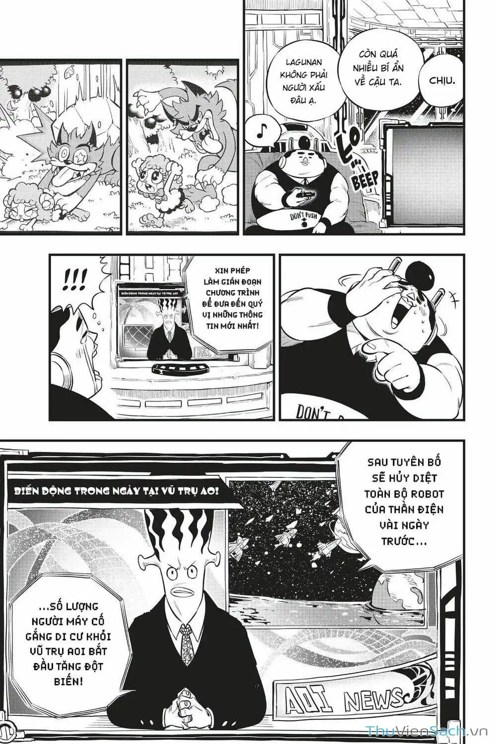 Truyện Tranh Hội Pháp Sư Và Thánh Thạch Rave trang 4