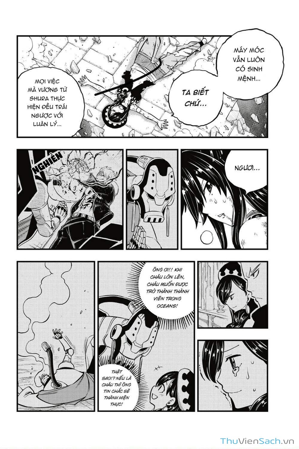 Truyện Tranh Hội Pháp Sư Và Thánh Thạch Rave trang 4