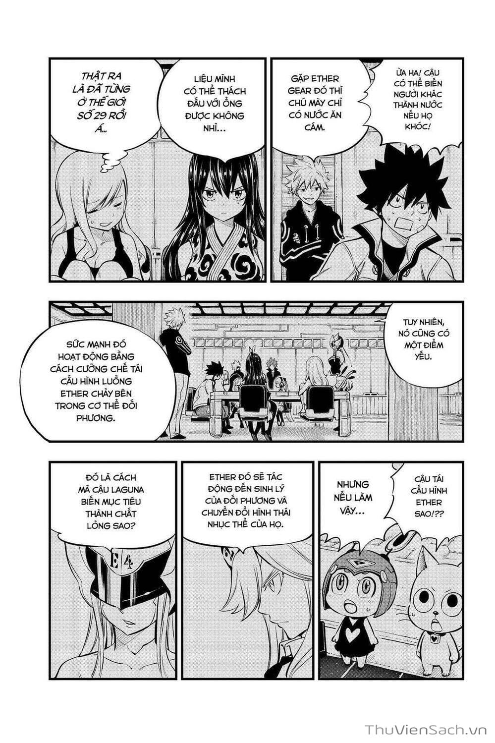 Truyện Tranh Hội Pháp Sư Và Thánh Thạch Rave trang 4