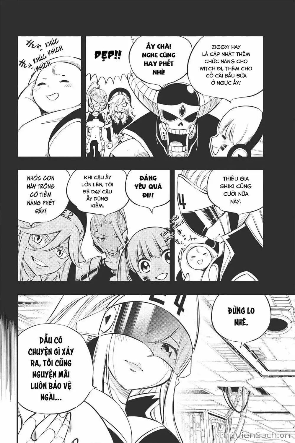 Truyện Tranh Hội Pháp Sư Và Thánh Thạch Rave trang 4
