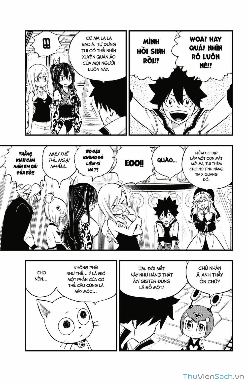 Truyện Tranh Hội Pháp Sư Và Thánh Thạch Rave trang 4