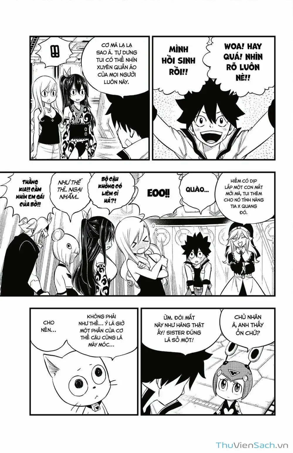 Truyện Tranh Hội Pháp Sư Và Thánh Thạch Rave trang 4