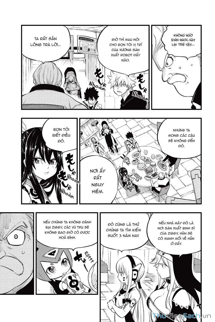 Truyện Tranh Hội Pháp Sư Và Thánh Thạch Rave trang 4