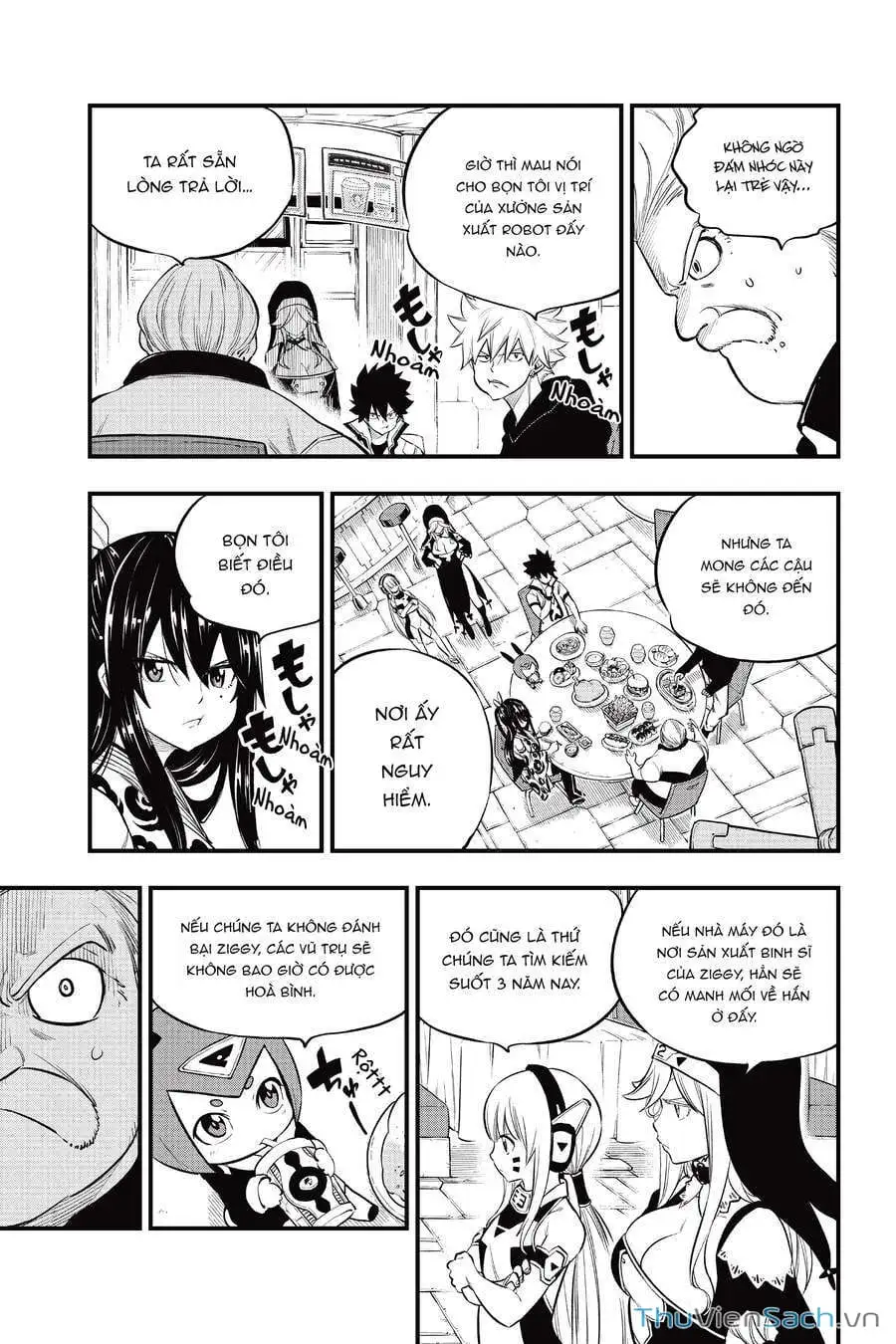 Truyện Tranh Hội Pháp Sư Và Thánh Thạch Rave trang 4