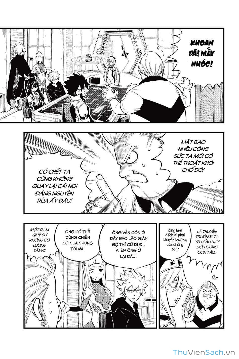 Truyện Tranh Hội Pháp Sư Và Thánh Thạch Rave trang 4