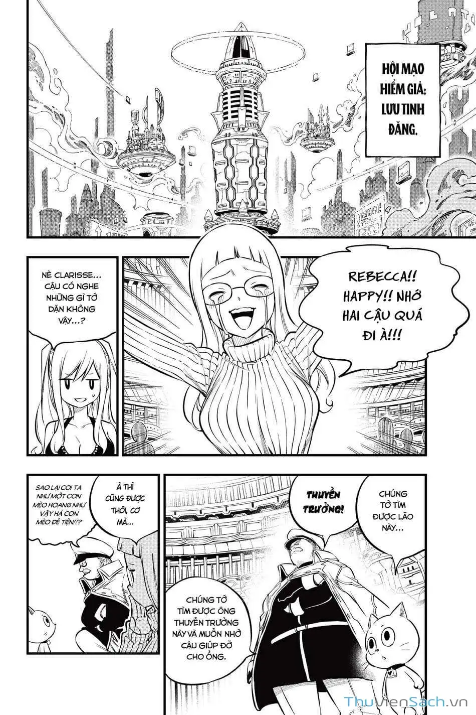 Truyện Tranh Hội Pháp Sư Và Thánh Thạch Rave trang 4