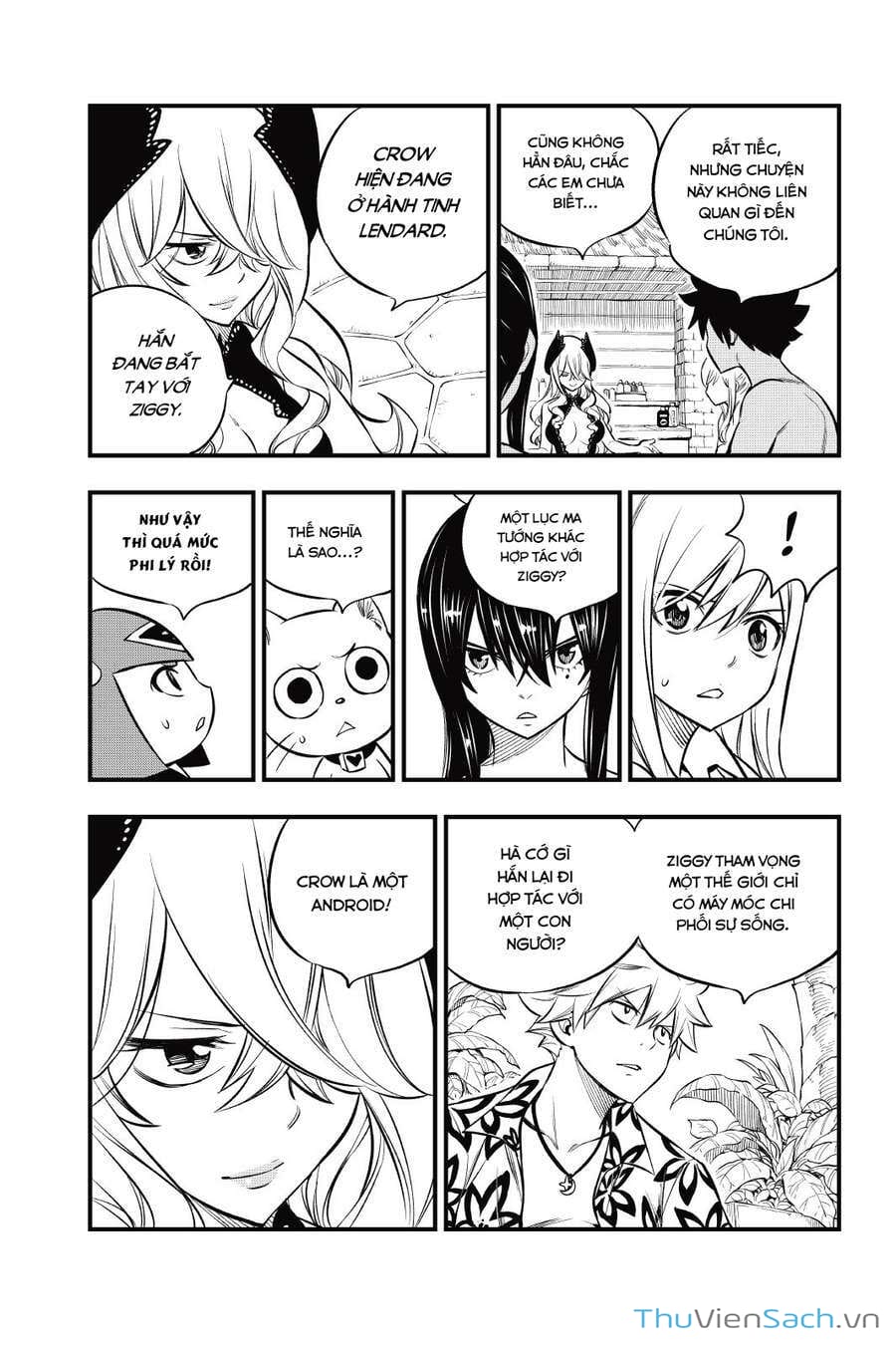 Truyện Tranh Hội Pháp Sư Và Thánh Thạch Rave trang 4