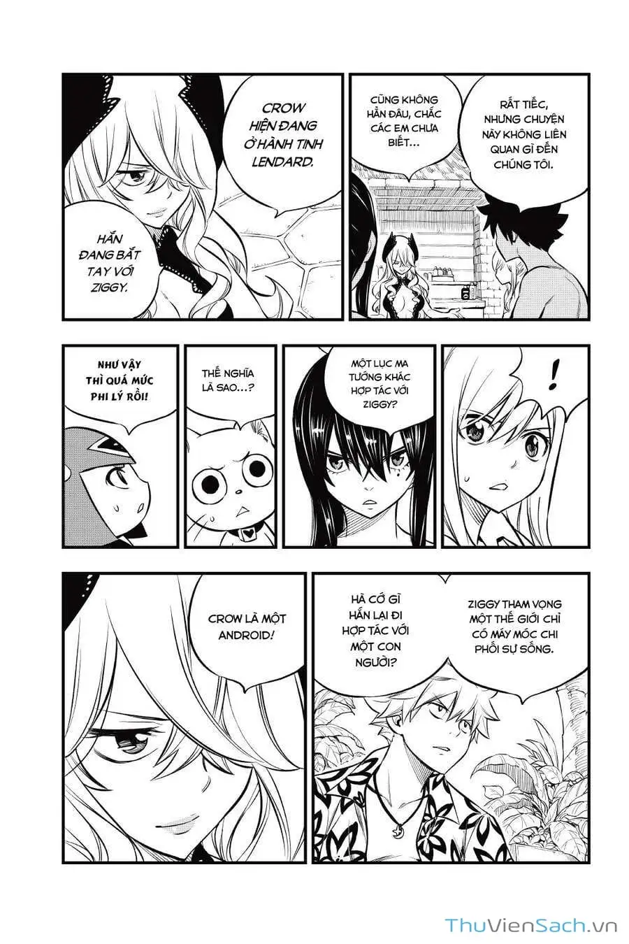 Truyện Tranh Hội Pháp Sư Và Thánh Thạch Rave trang 4