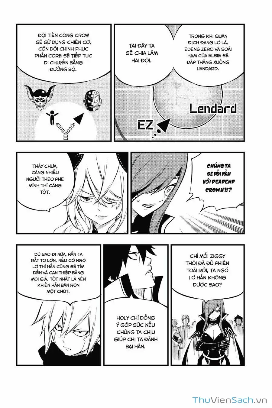 Truyện Tranh Hội Pháp Sư Và Thánh Thạch Rave trang 4