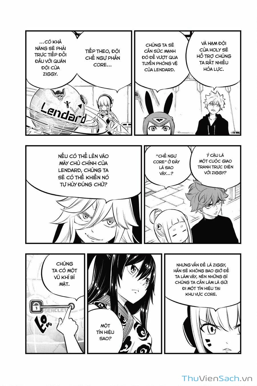 Truyện Tranh Hội Pháp Sư Và Thánh Thạch Rave trang 4