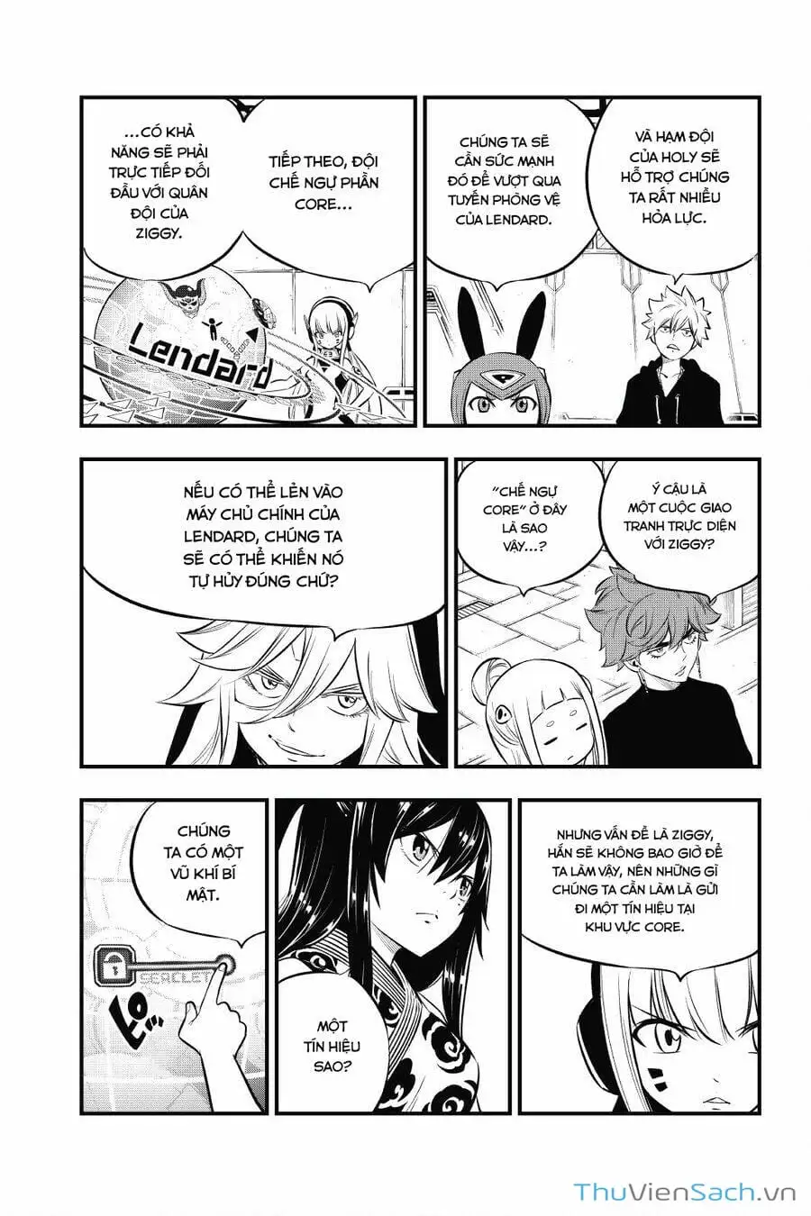 Truyện Tranh Hội Pháp Sư Và Thánh Thạch Rave trang 4