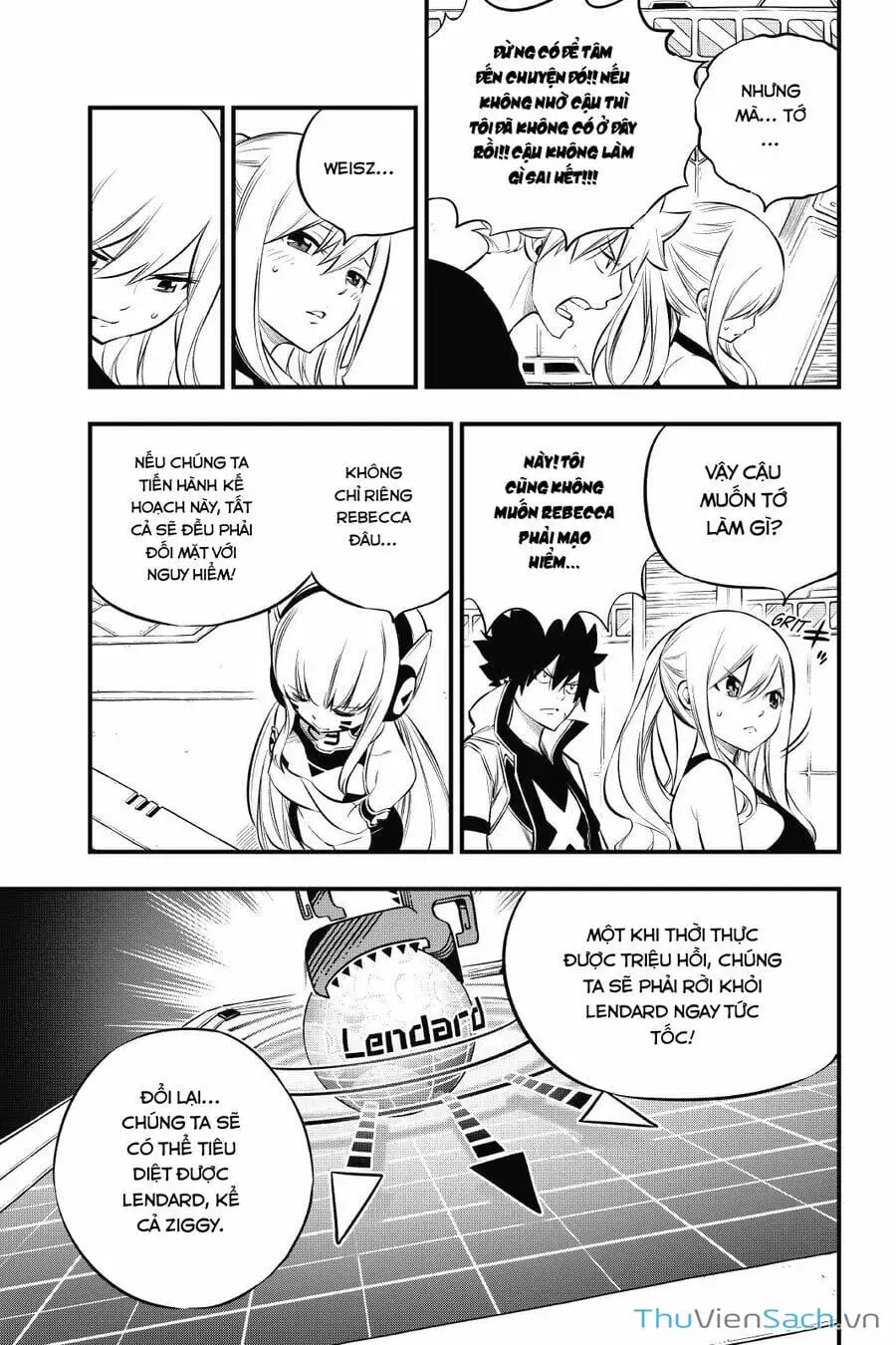 Truyện Tranh Hội Pháp Sư Và Thánh Thạch Rave trang 4