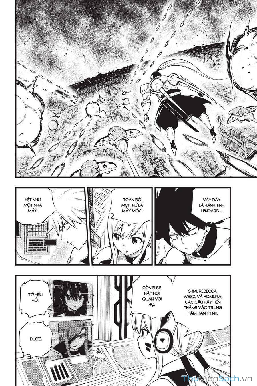 Truyện Tranh Hội Pháp Sư Và Thánh Thạch Rave trang 4