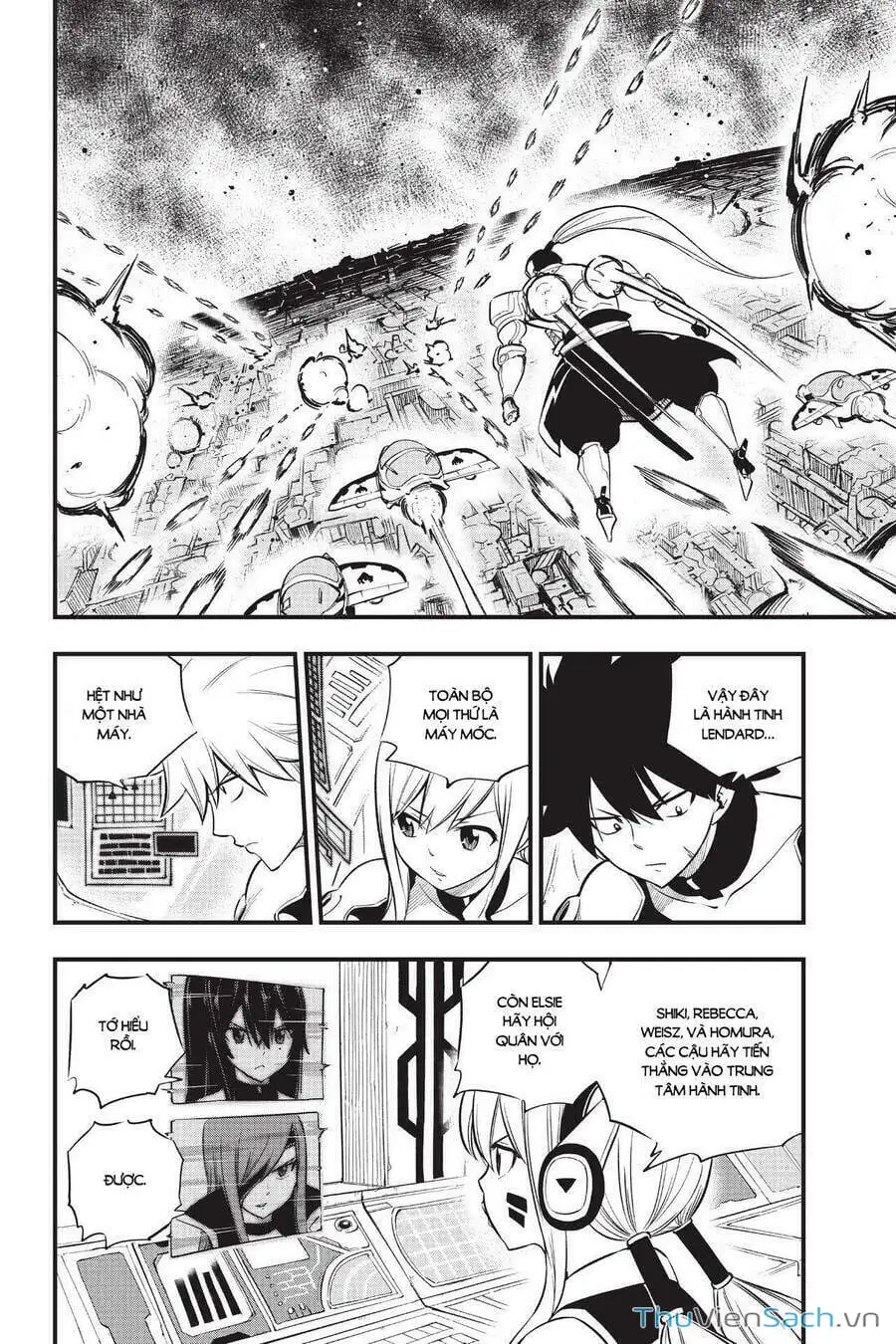 Truyện Tranh Hội Pháp Sư Và Thánh Thạch Rave trang 4