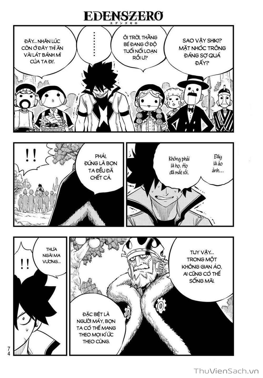 Truyện Tranh Hội Pháp Sư Và Thánh Thạch Rave trang 4