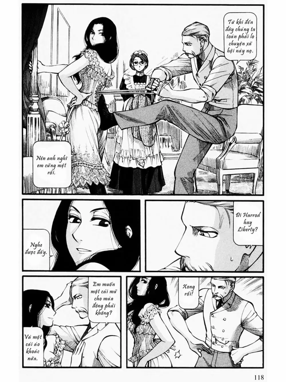Truyện Tranh Chuyện Về Cô Hầu Gái Emma trang 5