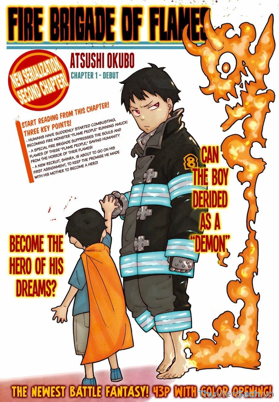 Truyện Tranh Biệt Đội Lính Cứu Hỏa - Fire Force trang 51