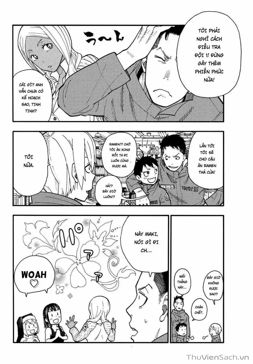 Truyện Tranh Biệt Đội Lính Cứu Hỏa - Fire Force trang 4